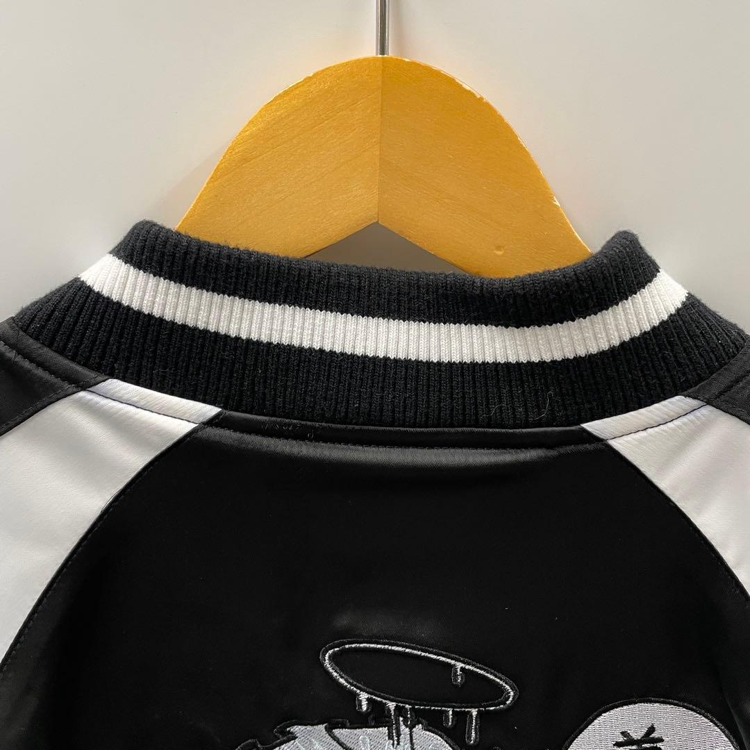 【T42】寝田ルネ × PSYCHO NATION 　リバーシブル　スカジャン