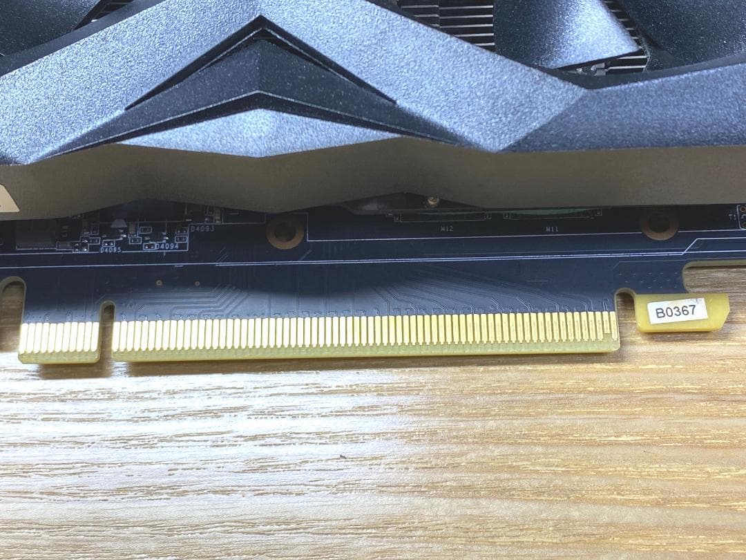 中古ZOTACGAMING GTX1660Ti 6GB192BIT GDDR6