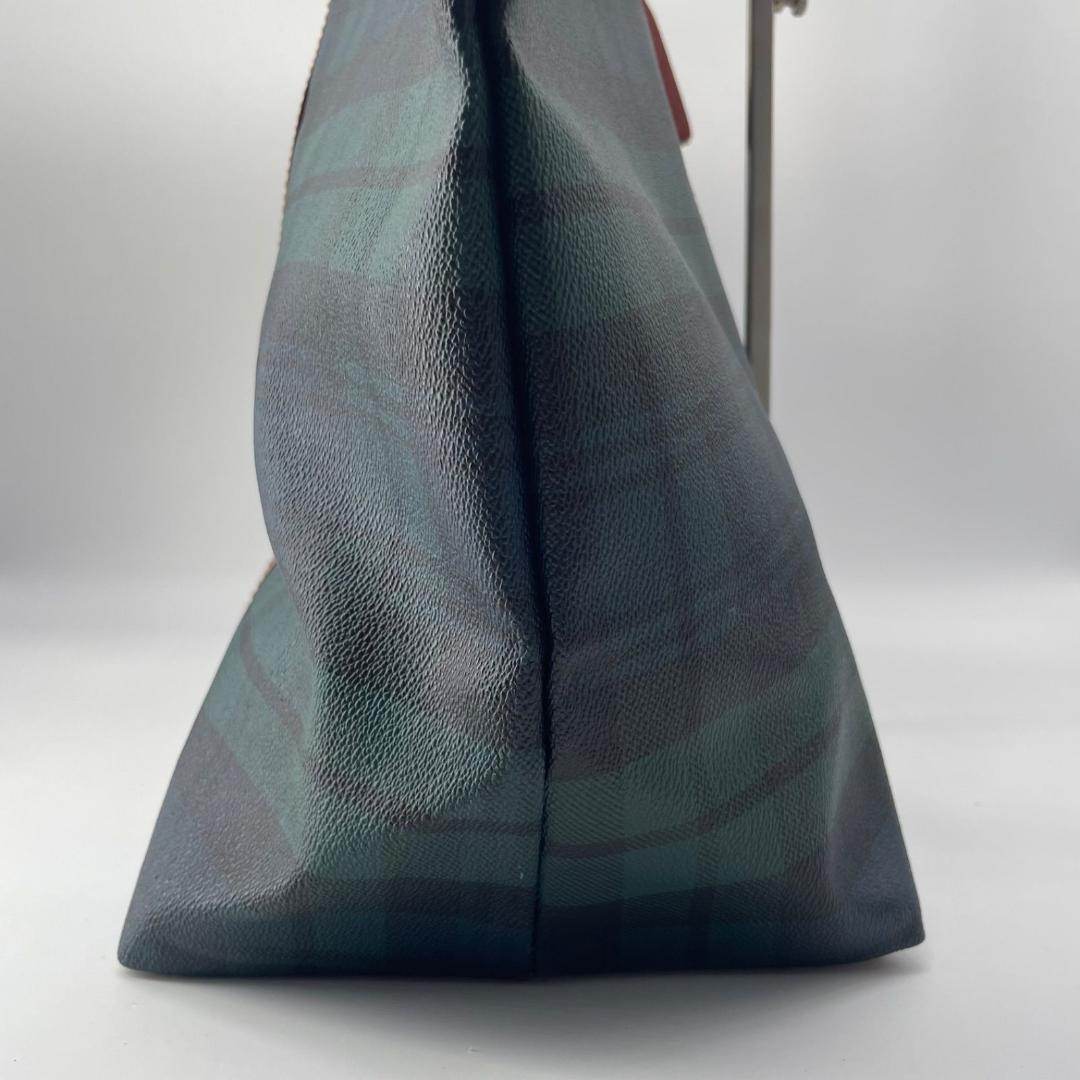 15446✨希少✨ポロラルフローレン 大容量 トートバッグ ブラックチェック