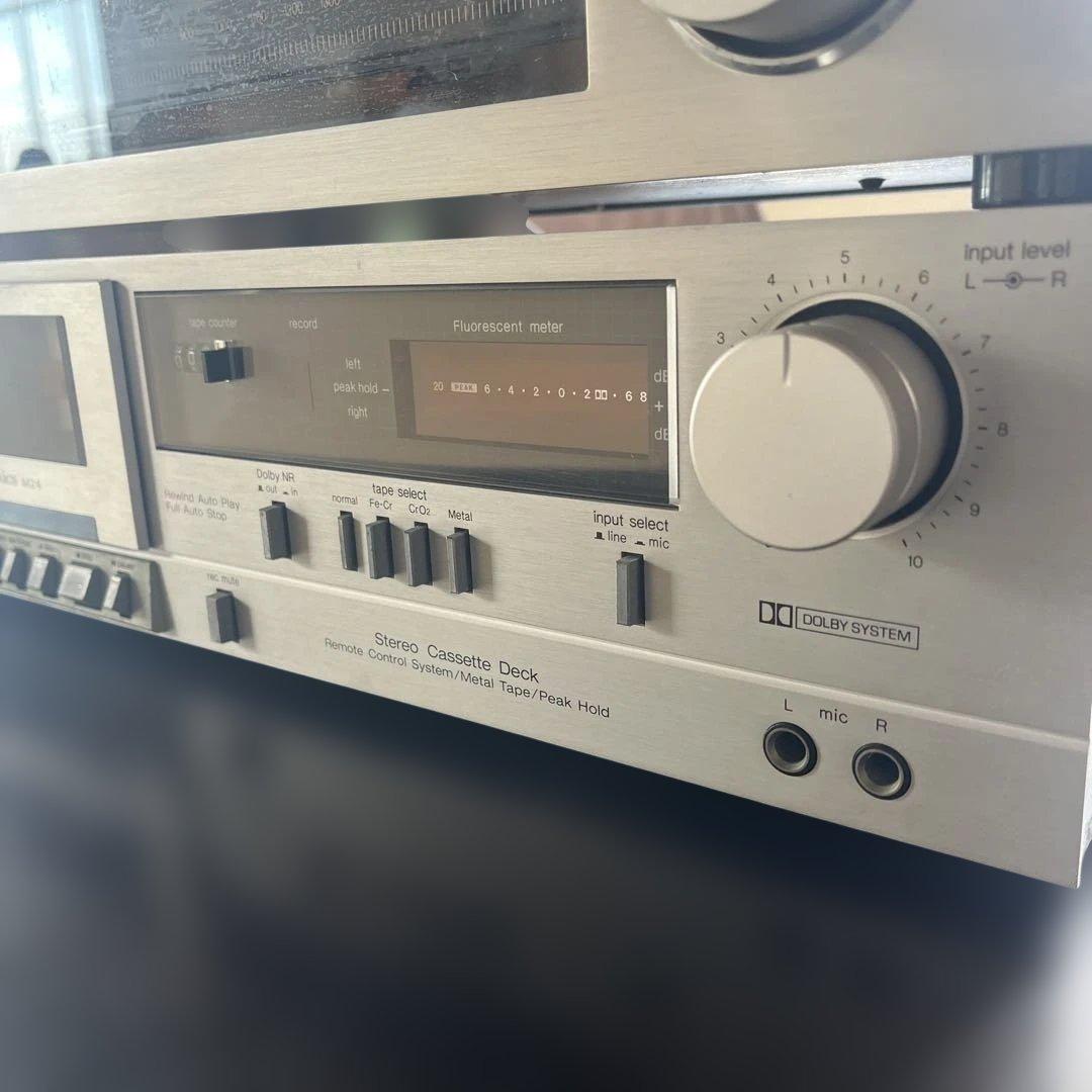 Technics カセットデッキRS−M24、タイマーSH−4020、チューナー