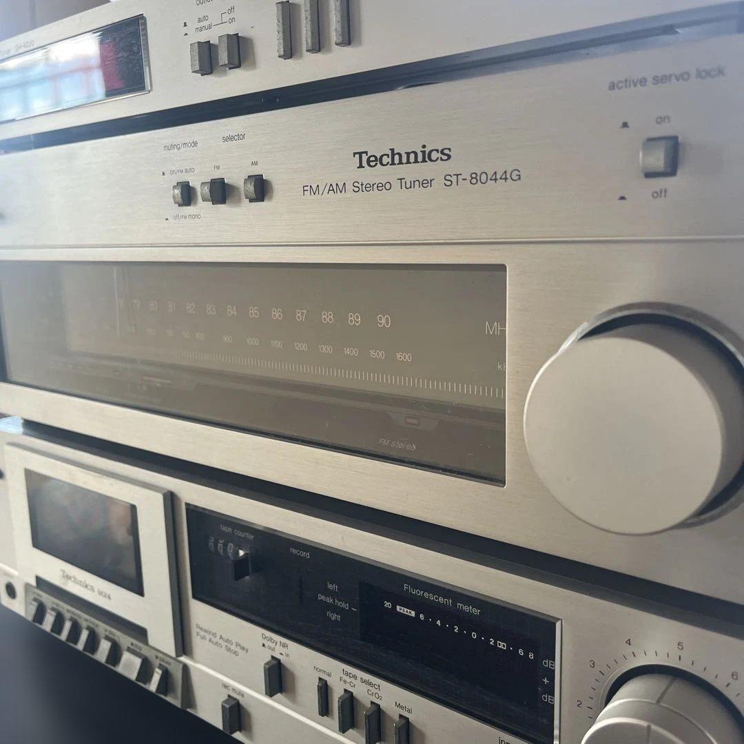 Technics カセットデッキRS−M24、タイマーSH−4020、チューナー