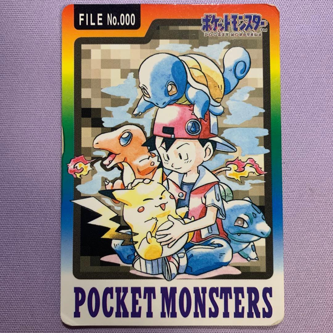 P6987 ポケモンカードダス スペシャルカードダス FILE No.000