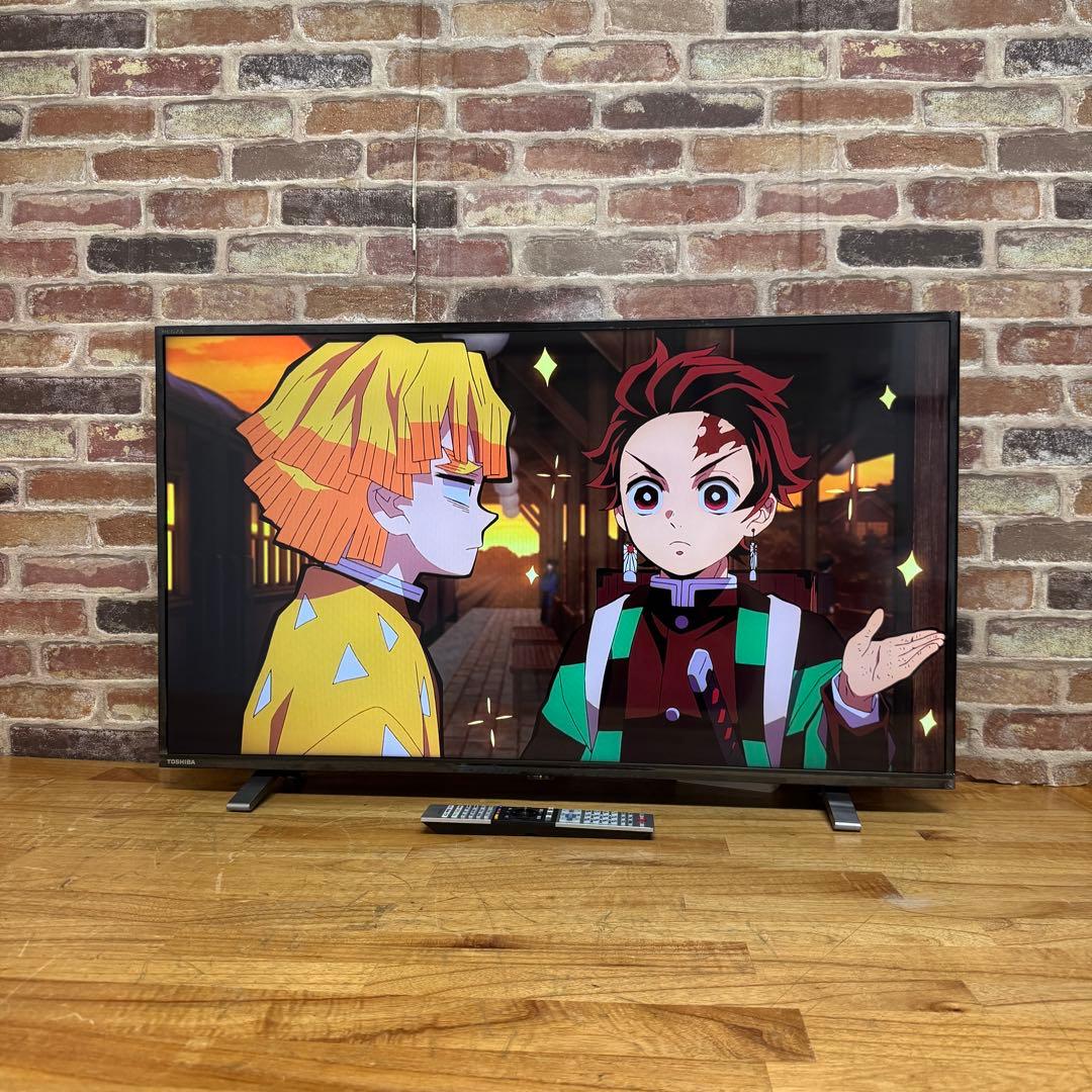 東芝 40V型 液晶テレビ 40V34 REGZA スマートテレビ 動画アプリ○