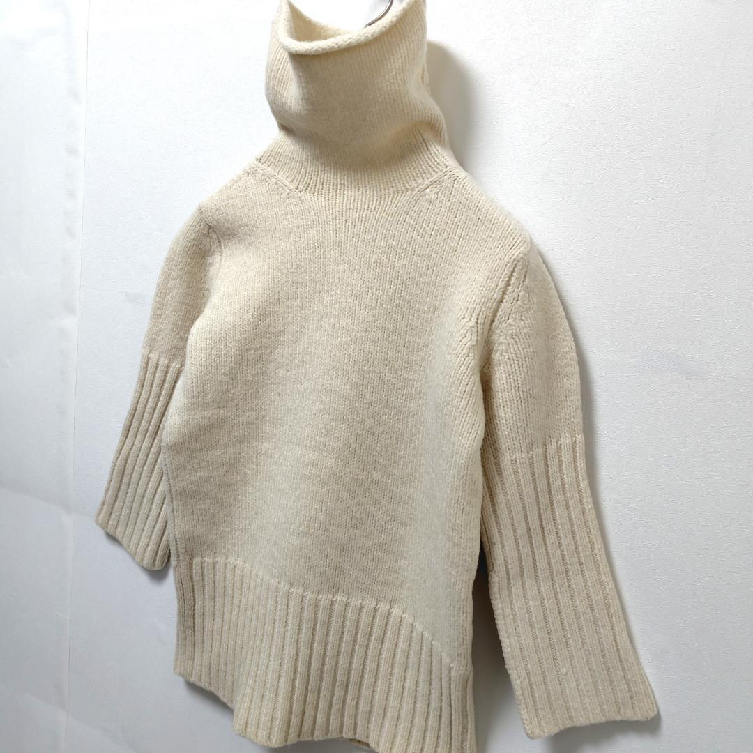 Y's Yohji Yamamoto　ウールニットセーター　タートルネック