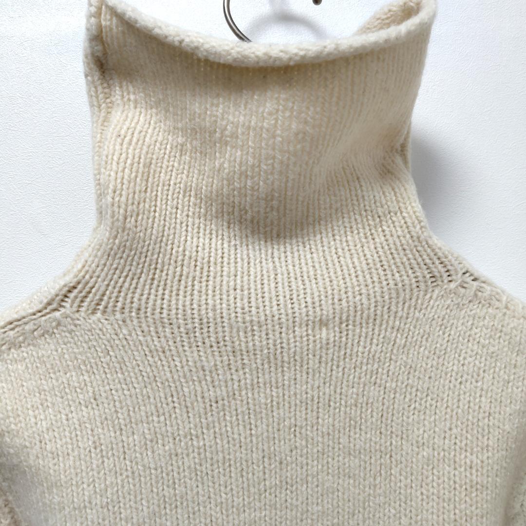 Y's Yohji Yamamoto　ウールニットセーター　タートルネック