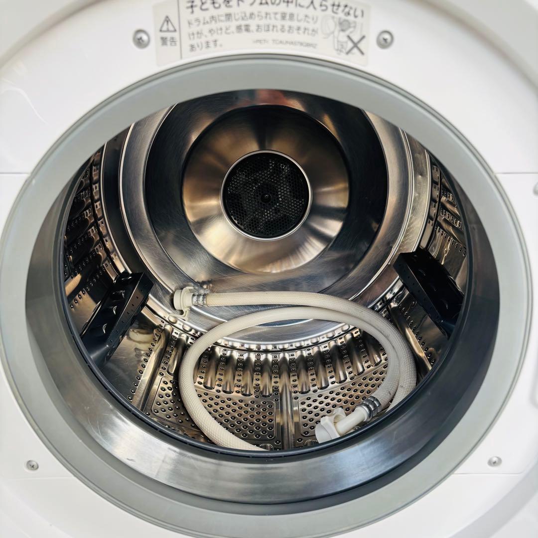 SHARP 10/6kg ドラム式洗濯乾燥機 ES-ZH1-WL 2017年製
