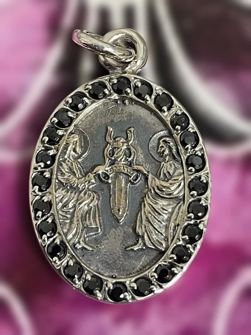 Chrome Hearts エンジェルメダルV２　パヴェ　インボイス