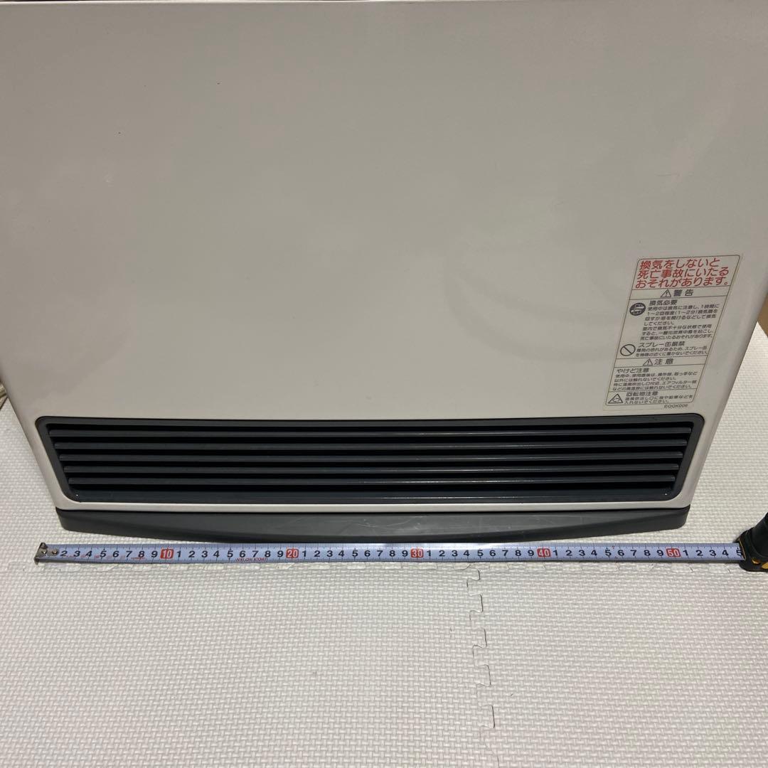 ノーリツ ガスファンヒーター GFH-5801S-W5 【プロパンガス用】大きめ