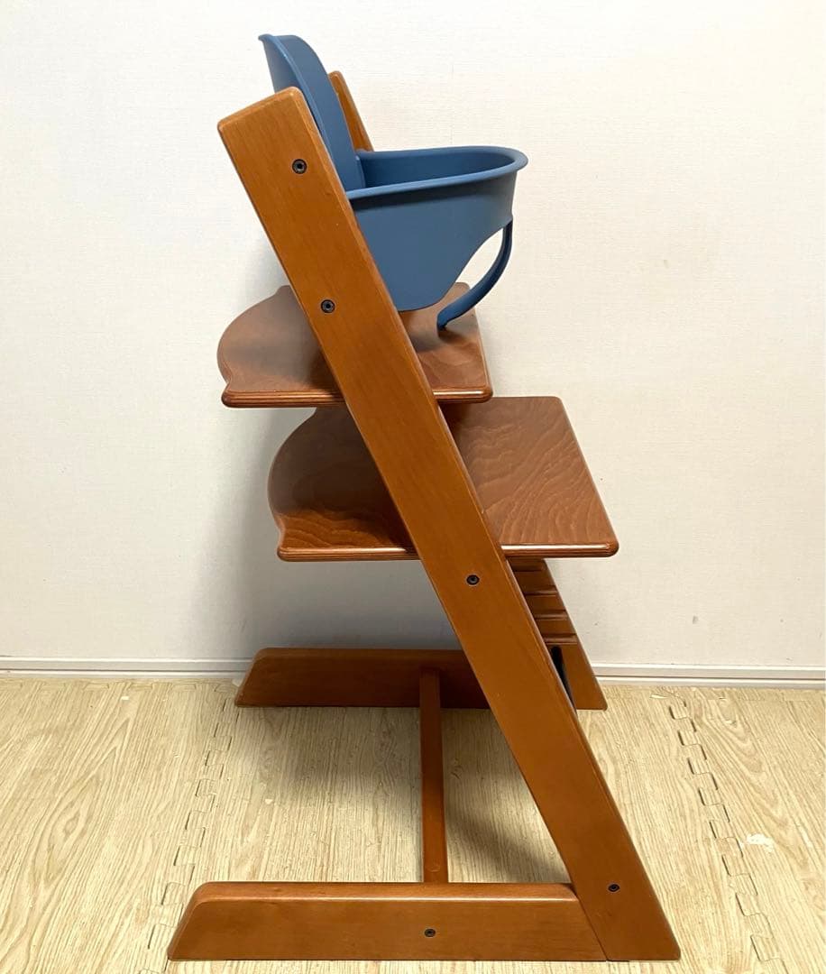 送料無料 ベビーガード付き STOKKE ストッケ トリップトラップ チェリー