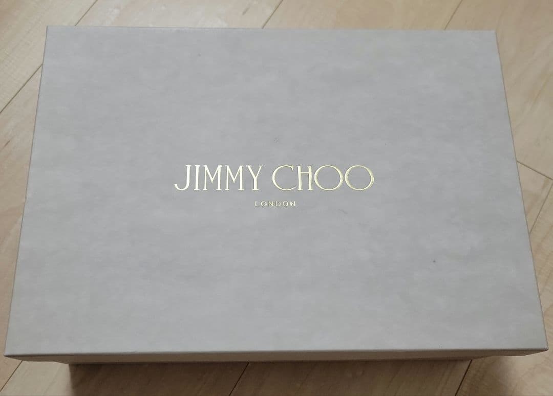 【JIMMY CHOO】ピンクゴールドのピンヒール23.5cm