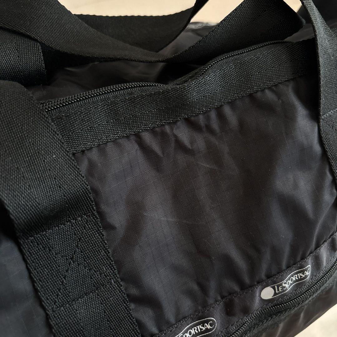 美品　レスポートサック　ボストンバッグ　ブラック　旅行カバン