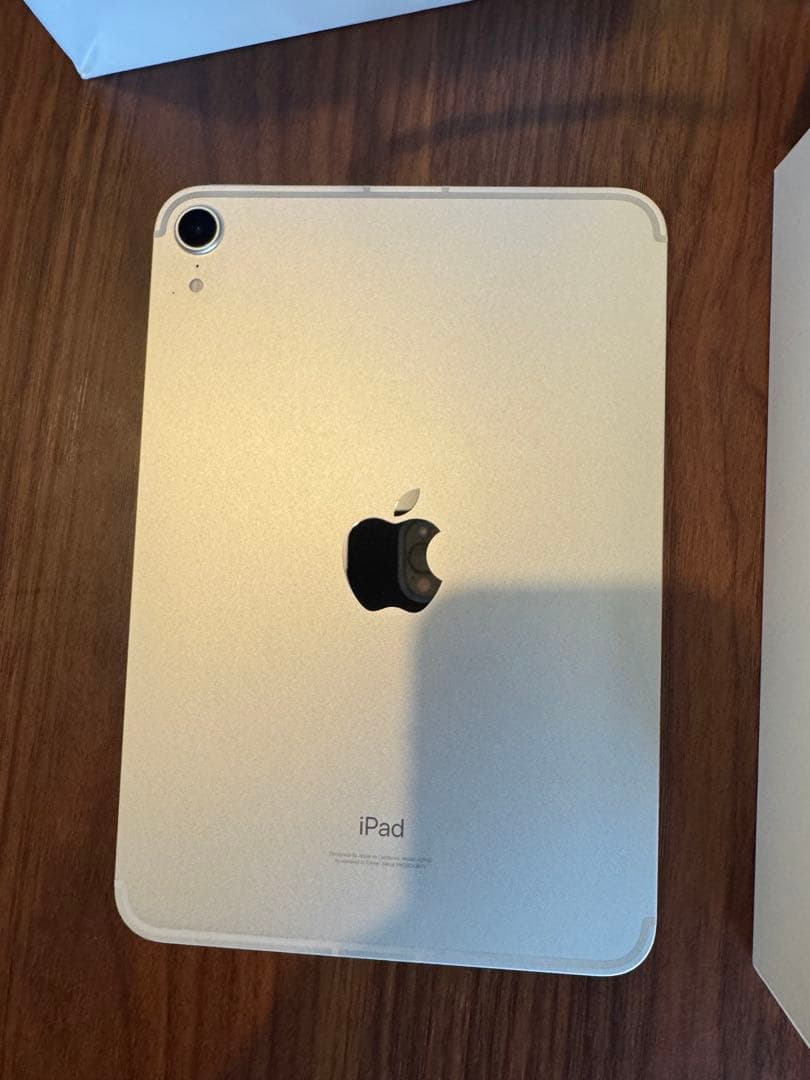 iPad mini 6 Wi-Fi+Cellularモデル256GBスターライト