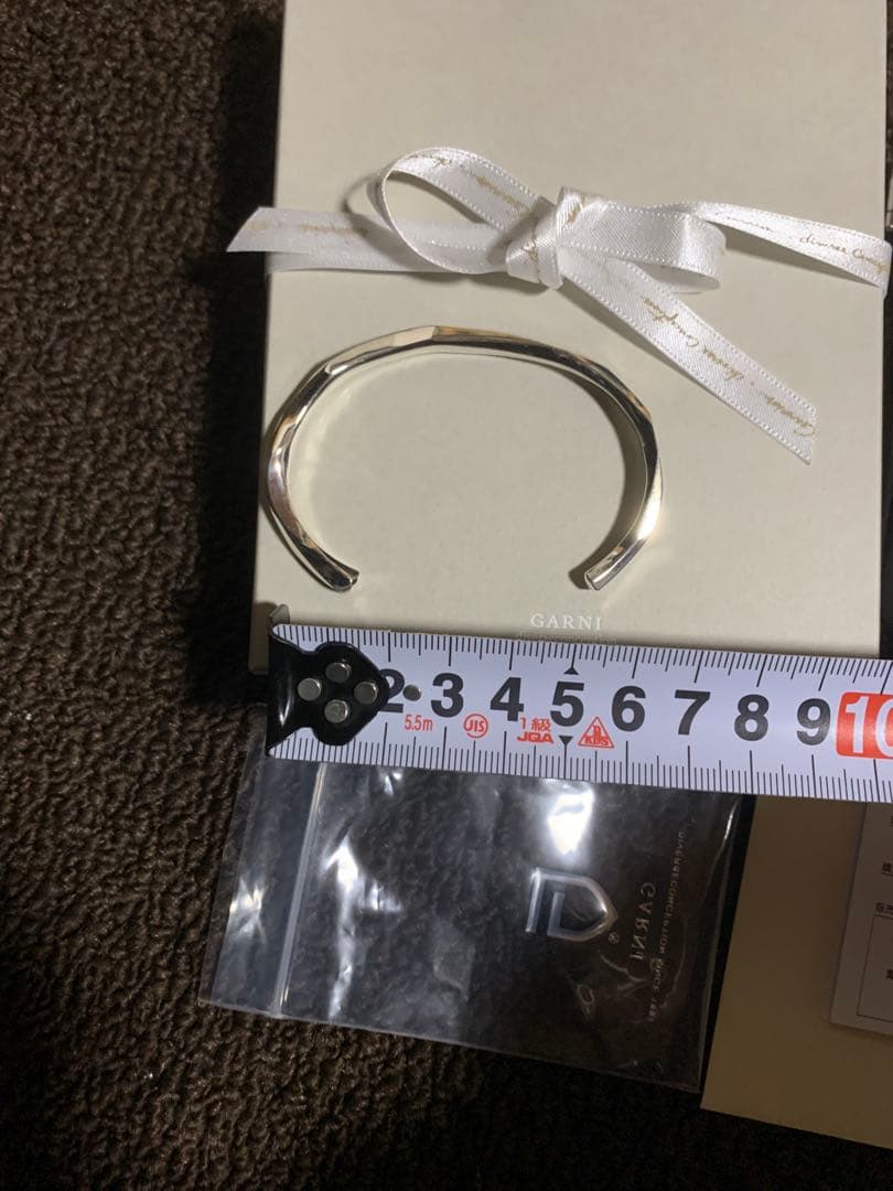 GARNI Crockery Bangle - S Msize 未使用試着のみ