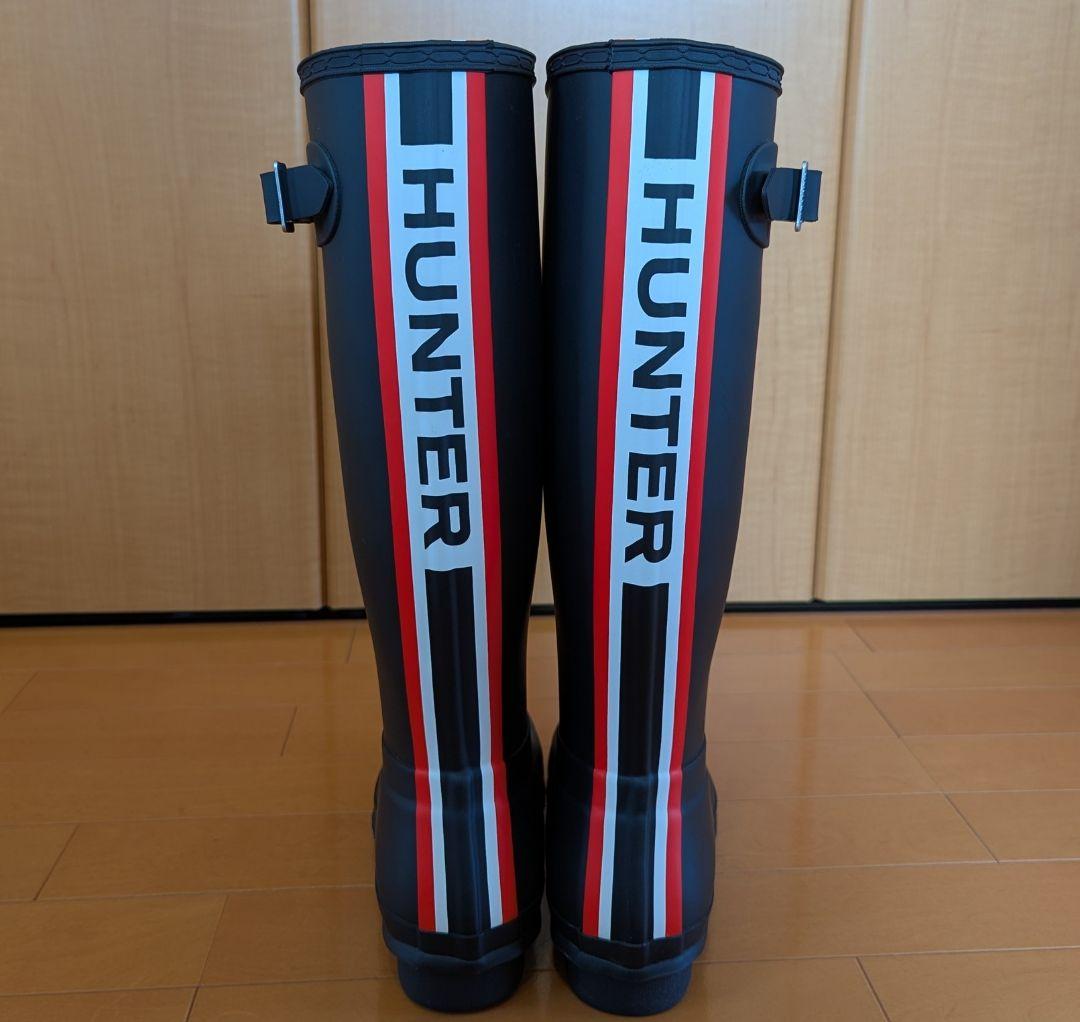 【未使用品】HUNTER ハンター OG トール トリコロール レインブーツ