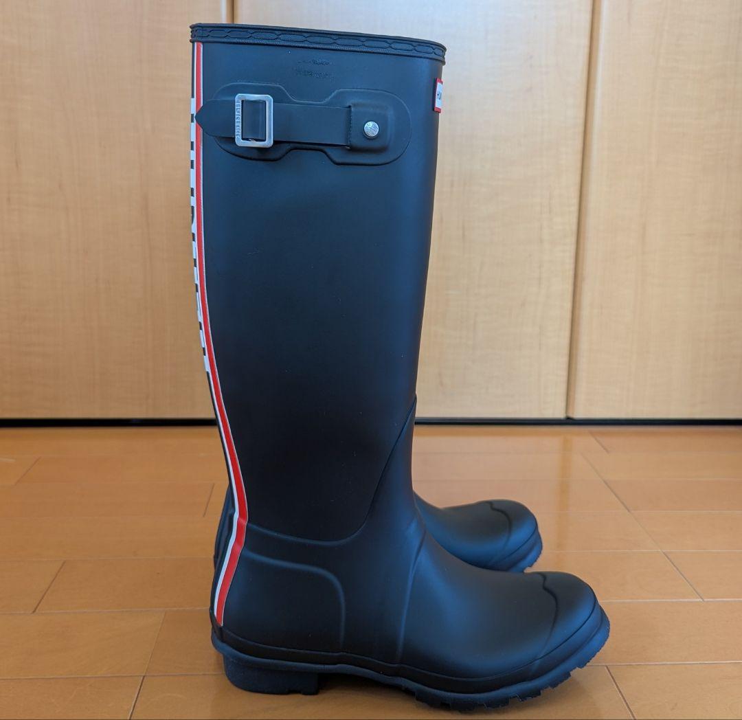 【未使用品】HUNTER ハンター OG トール トリコロール レインブーツ