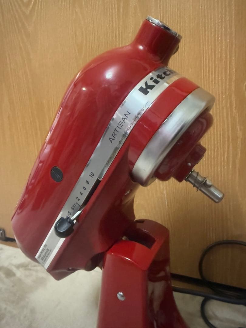 KitchenAid Artisan スタンドミキサー レッド 5クォート