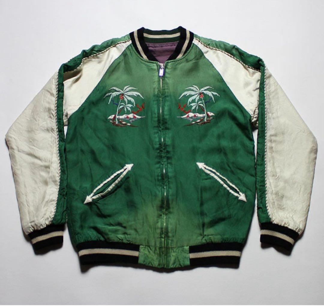 テーラー東洋 TOYO XL エイジング　スカジャン　スーベニアジャケット　港商