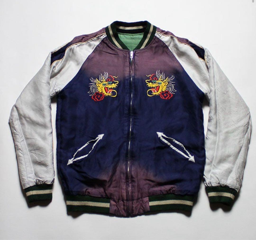 テーラー東洋 TOYO XL エイジング　スカジャン　スーベニアジャケット　港商