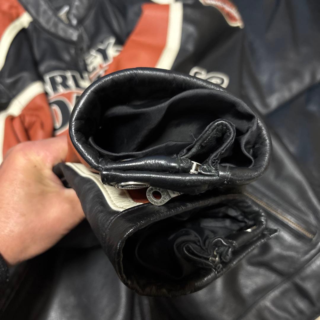【美品】HARLEY-DAVIDSON レザージャケットライダース　size L