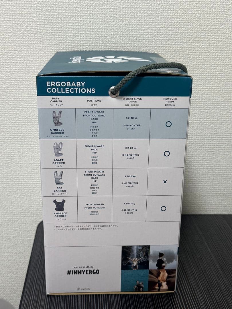 エルゴベビー OMNI 360 クールエアー　メッシュ　グレープレイド