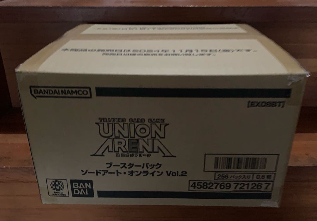 ユニオンアリーナ　ソードアート・オンラインvol.2 未開封カートン　SAO