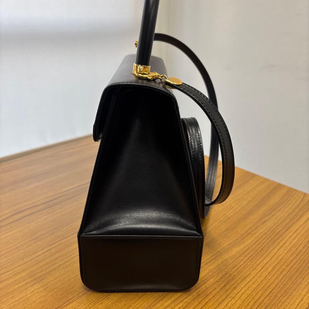 BALLY 2wayハンドバッグ ショルダーストラップ付