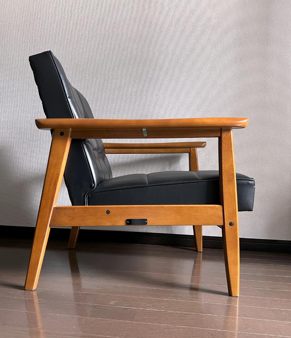 【梱包たのメル便送料込み】カリモク60　Kチェア 1シーター