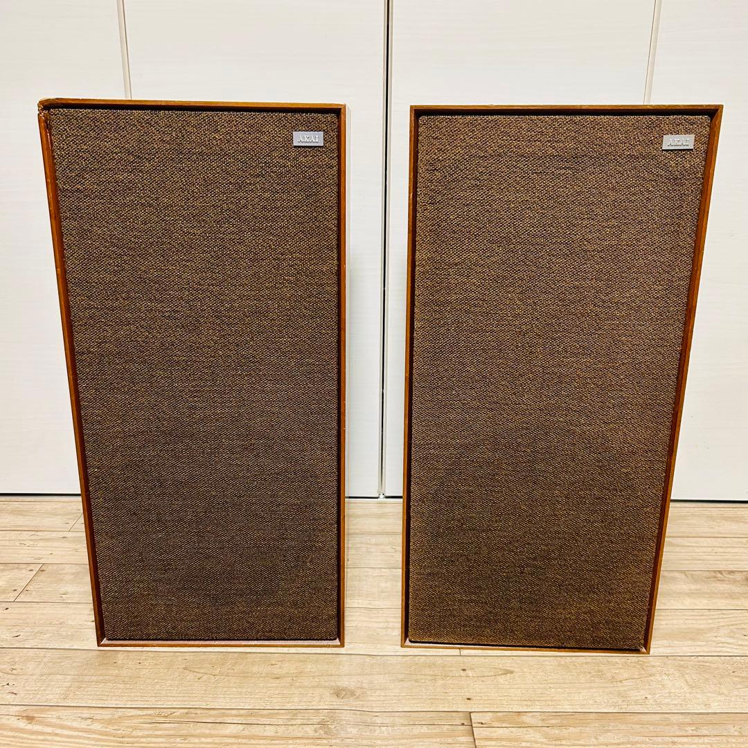 【希少】AKAI ST-300 ペア 3way 3スピーカー 大型