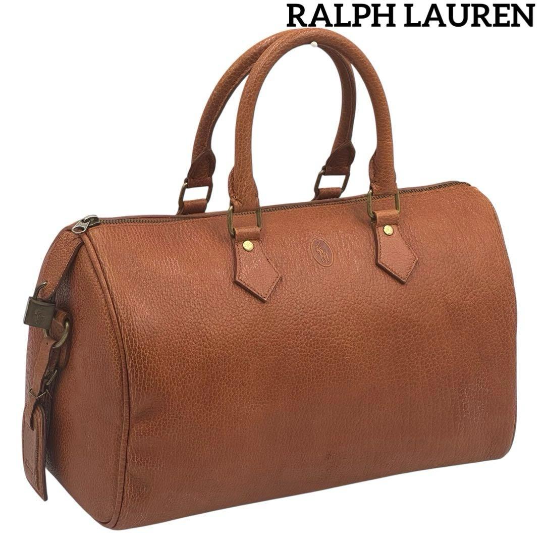 RALPH LAUREN ラルフローレン　ボストンバッグ旅行用バッグ　男女兼用