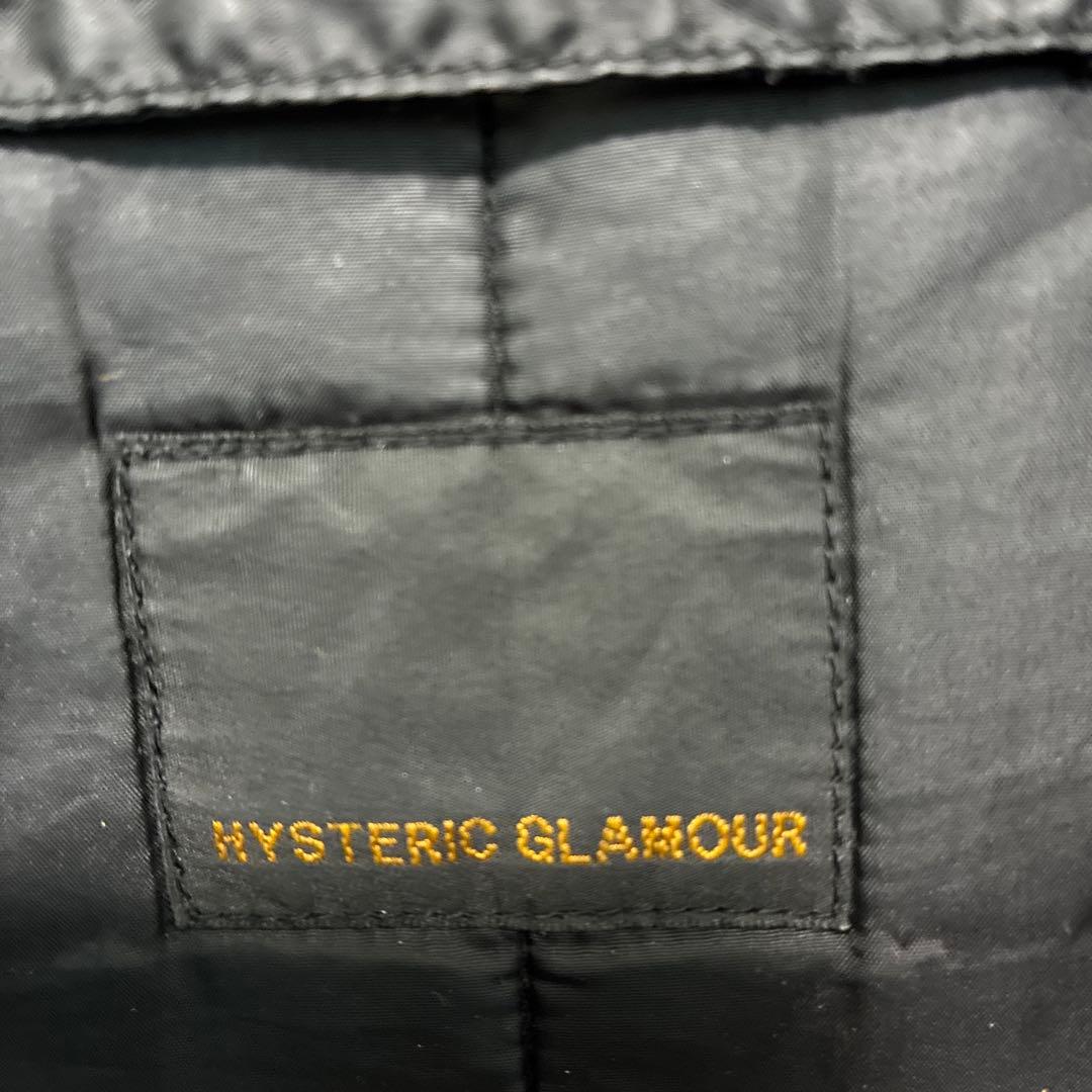 ヒステリックグラマー　ブラックファー付きジャケット