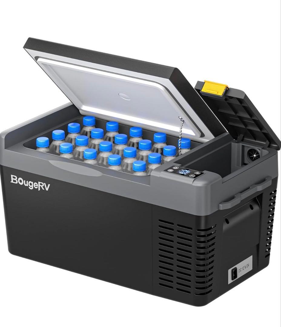 車載冷蔵庫 ポータブル冷蔵庫 アウトドア 20L BougeRV
