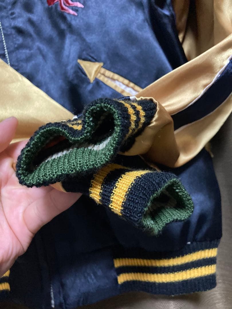 BEAMS × TOYOテーラー東洋　スカジャン希少金黒　スーベニア　レディース