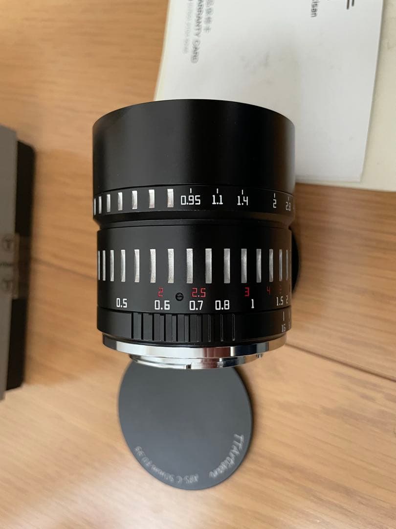TTartisan 50mm f0.95 xマウント　美品