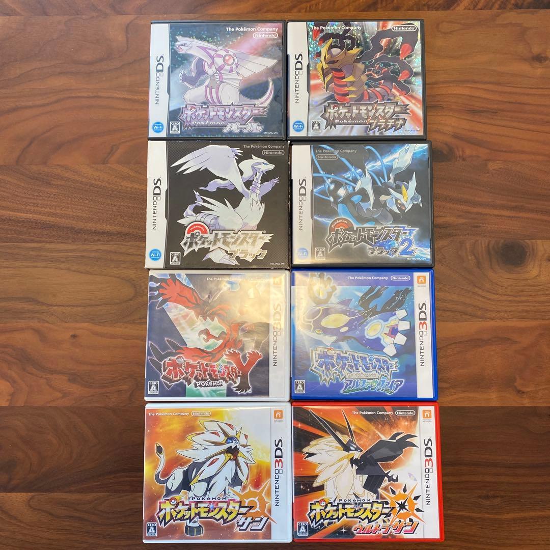 ポケモン　NintendoDS&3DS　ゲームソフトセット
