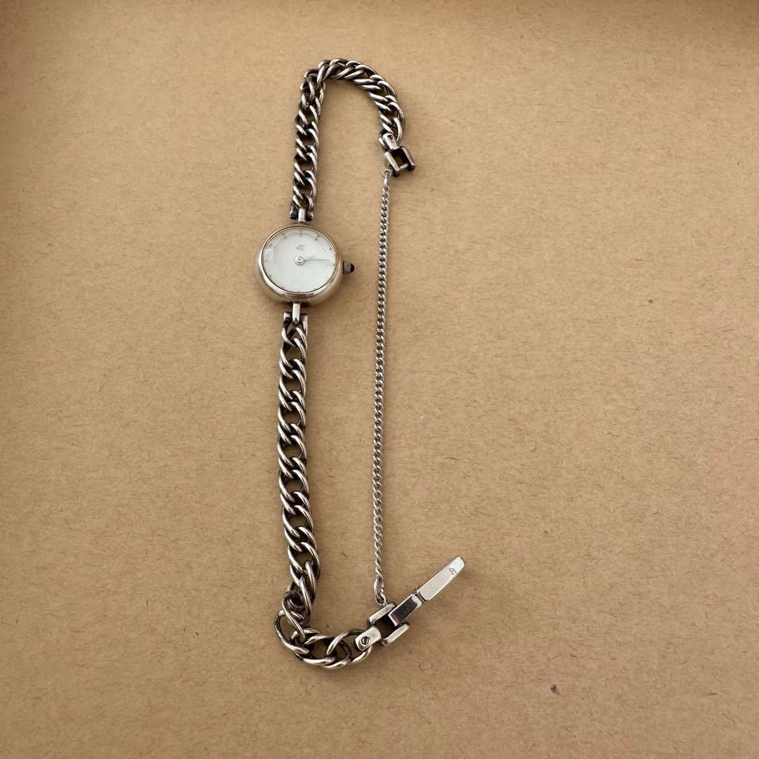 ヨンドシ(4°C )シルバー925 ブレスレットウオッチ　かわいい