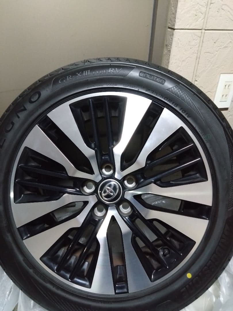 アルファード３０純正ホイールタイヤ