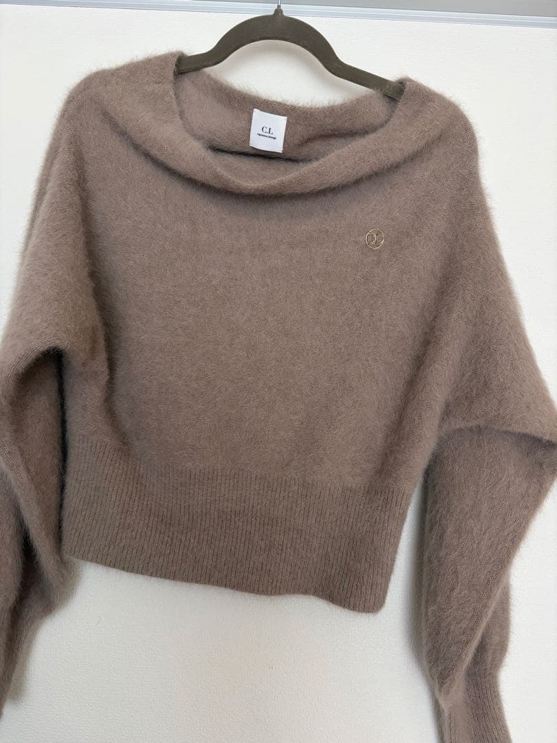 capricieux le'mage FOXカシミアドルマリンニット