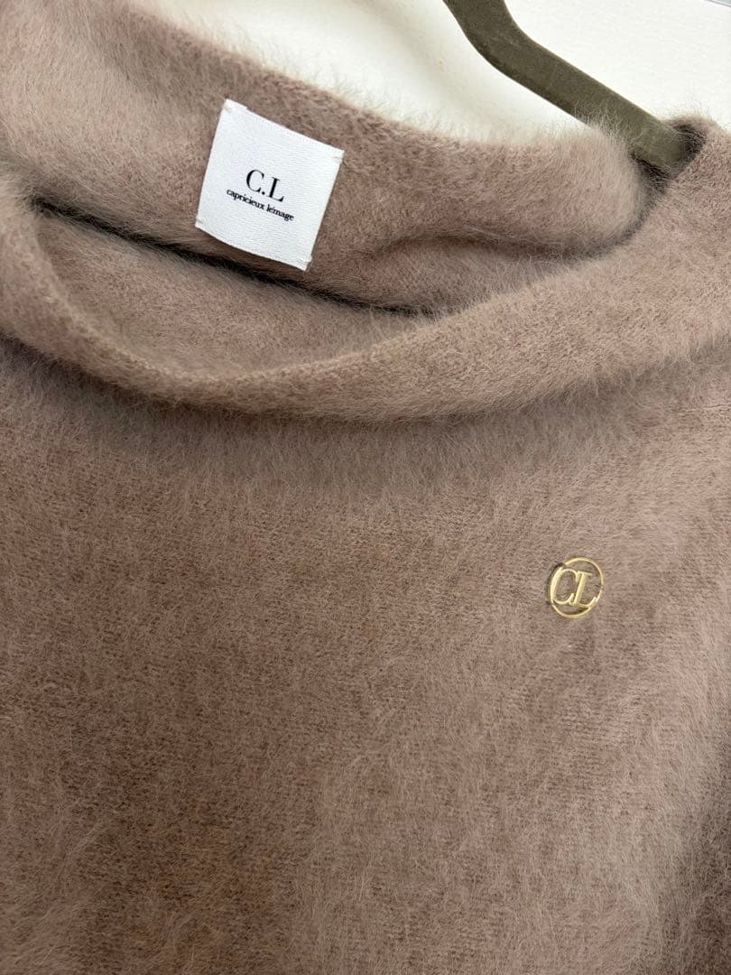 capricieux le'mage FOXカシミアドルマリンニット