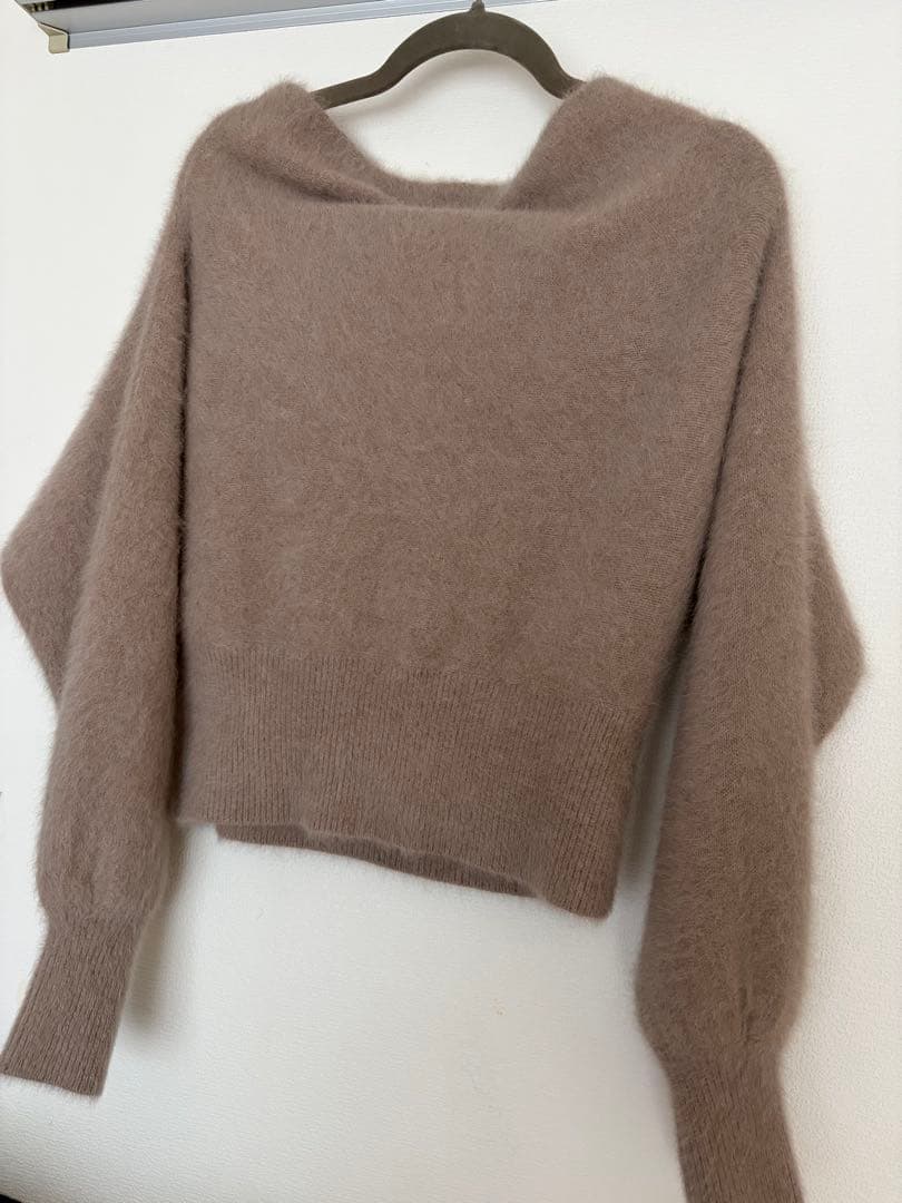 capricieux le'mage FOXカシミアドルマリンニット