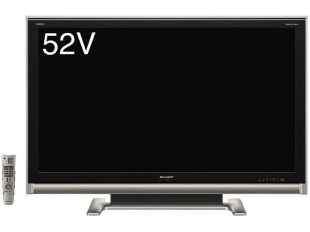 SHARP テレビ TV 52V 2007年製 シャープ