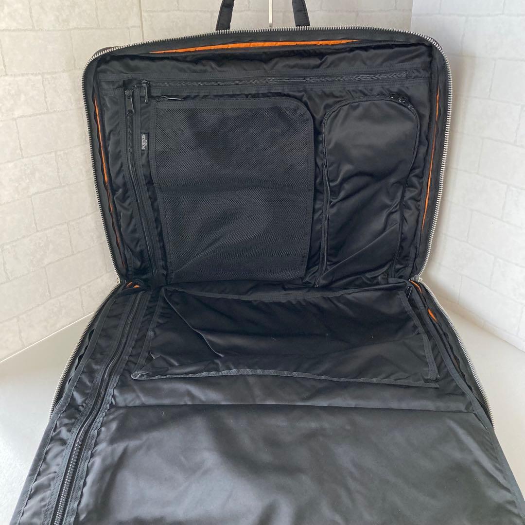 未使用級 完売品 ポーター タンカー 2way ガーメントバッグ ブラック