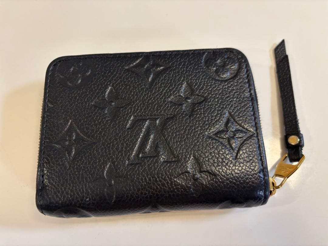 ことりLOUIS VUITTON◇ブラック◇ジッピーケース