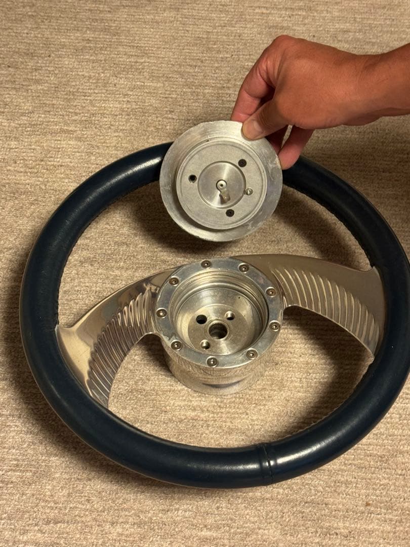 ボイド ステアリング ボス付 ハンドル BOYDS used 当時物