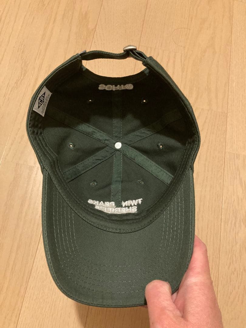 SCRT社　TWIN PEAKS キャップ　イギリスインディーストリートブランド