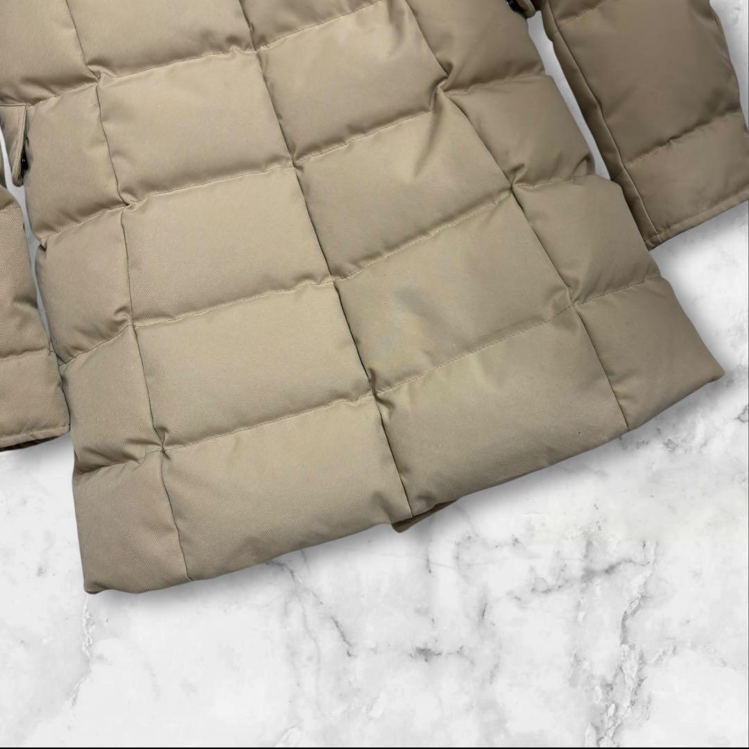 美品✨ピレネックス グルノーブル ダウンジャケット ラクーンファー ベージュ