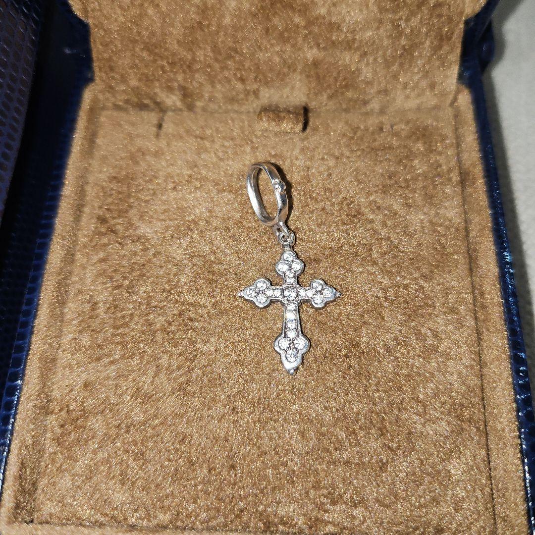 ローリーロドキン ミニゴシッククロス ネックレス SV925 ジルコニア