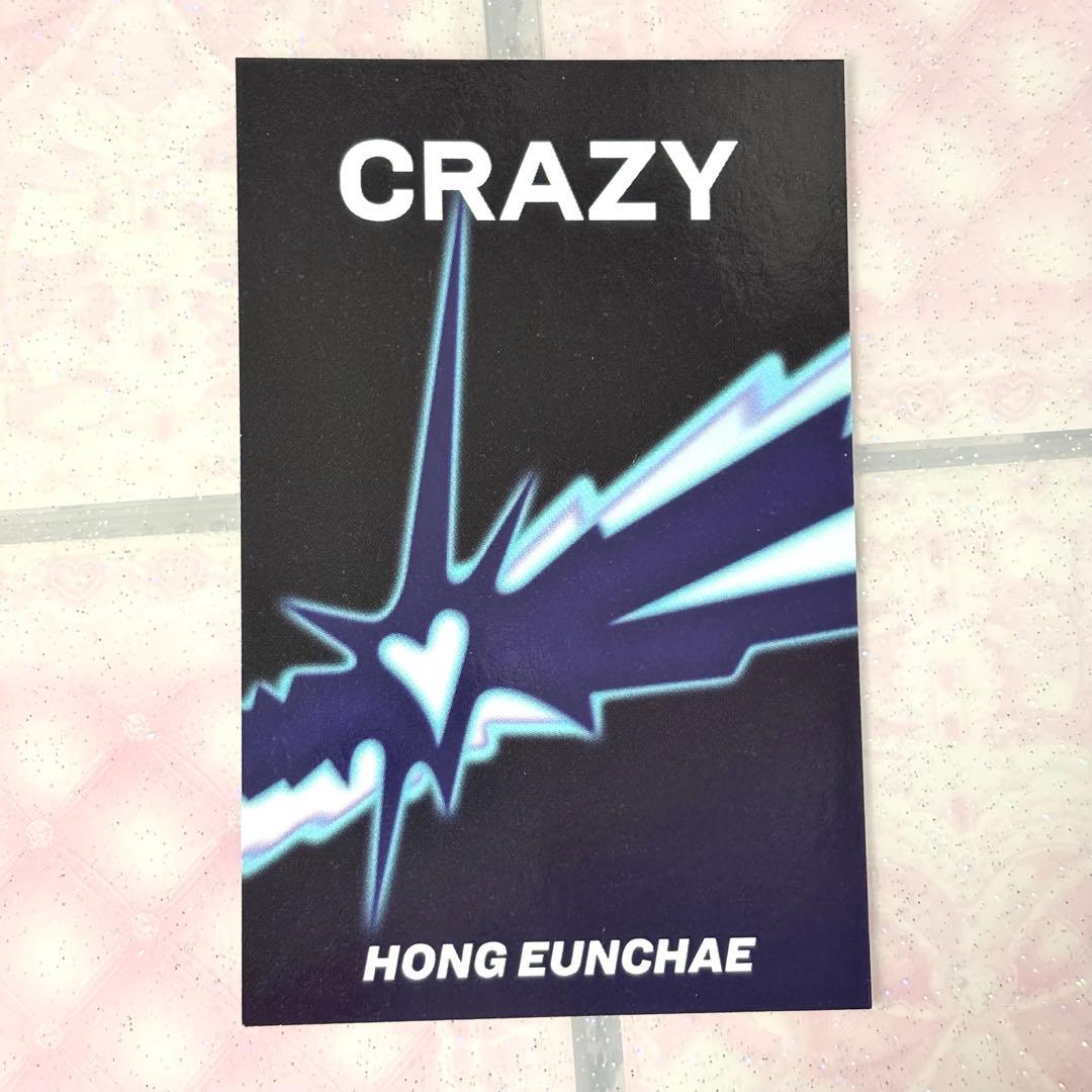 le sserafim crazy サノク ウンチェ 公開放送 トレカ