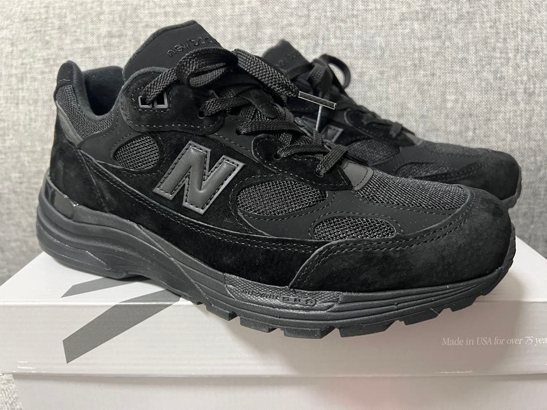 New Balance 992 ブラック　U992TB USA