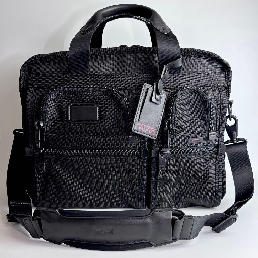 極美品 TUMIトゥミ 26141DH 2WAYビジネスバッグ エクスパンダブル