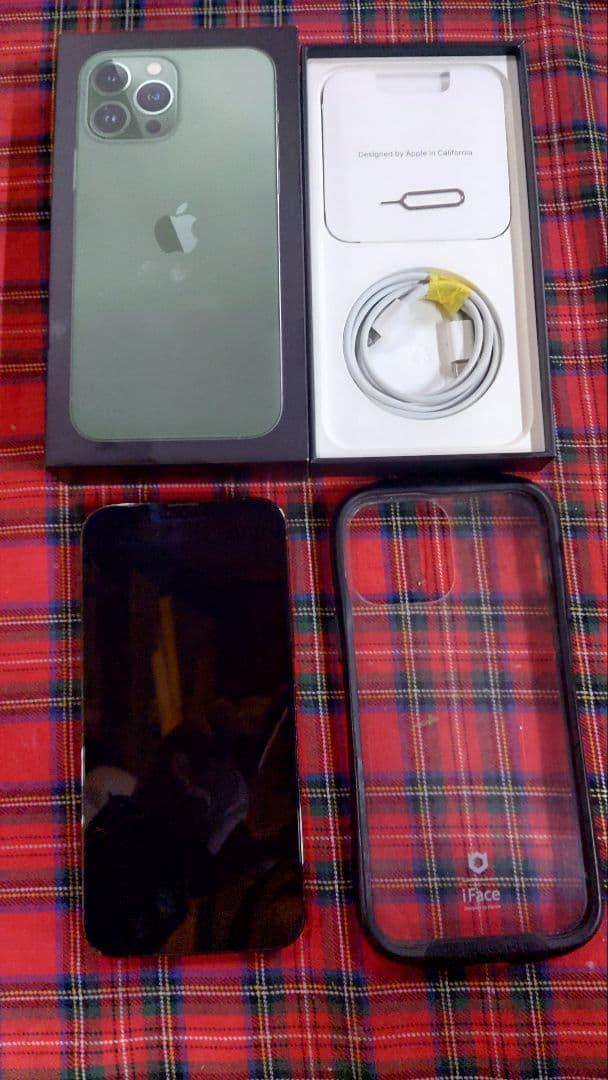 iPhone 13 Pro Max 256GB アルパイングリーン引取り可